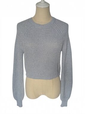 Forever 21 Cropped Knit Sweater Small